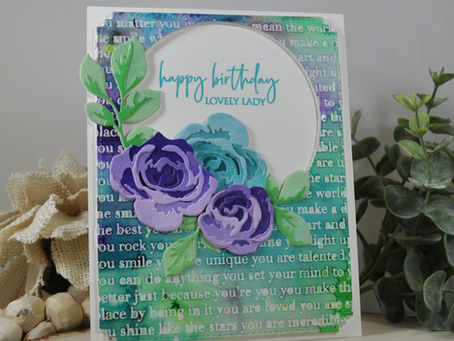 Garden Pick Happy Birthday Lovely Lady