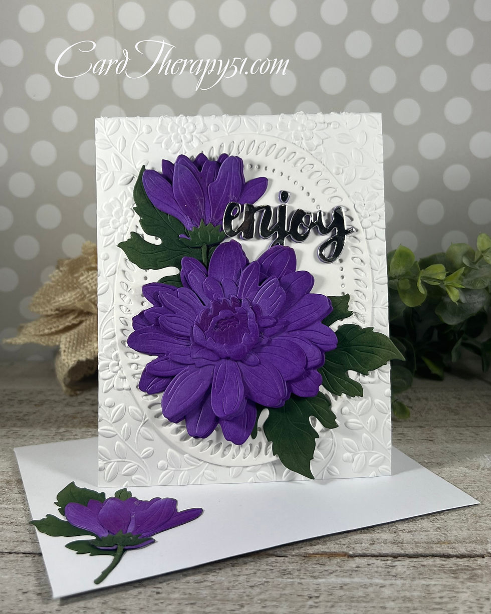 Deep Purple Mums Enjoy