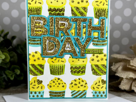 Chunky Birthday Wishes Cupcakes