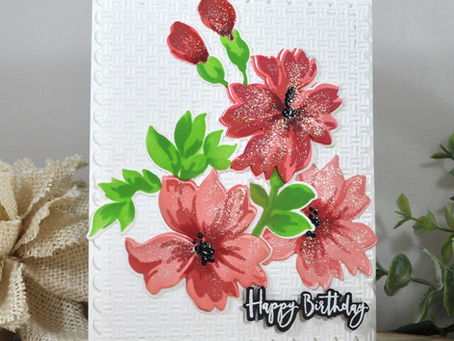 Layered Stencil Happy Birthday