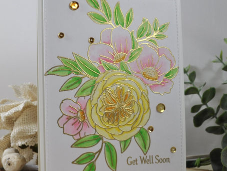 Delightful Blooms Get Well Soon II