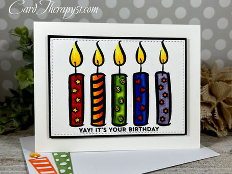 Rainbow of Five Big Candles: Yay! It's Your Birthday