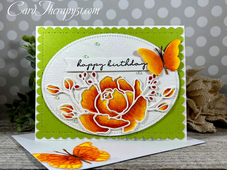 Inlaid Fine Bouquet Happy Birthday