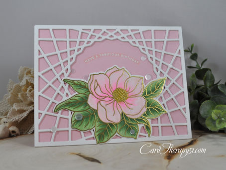 Magnolia Flower Have a Fantastic Birthday