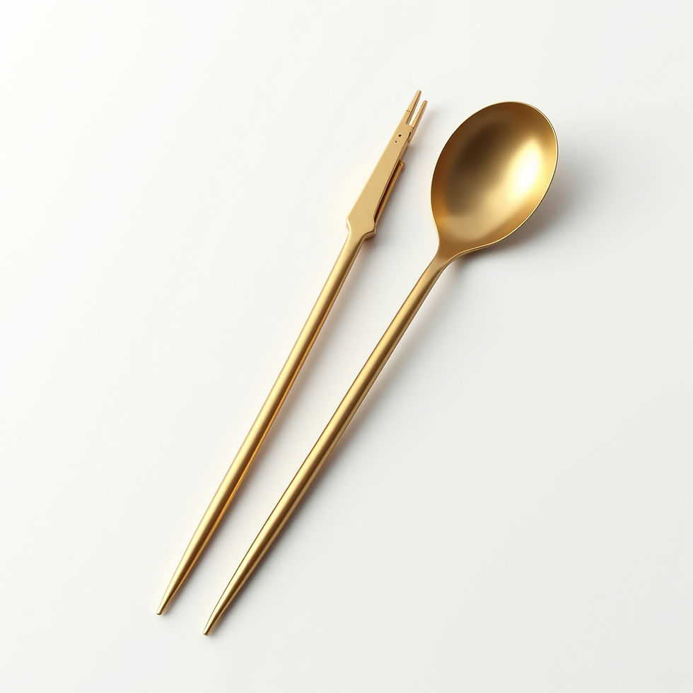 Brass Chopstick Set