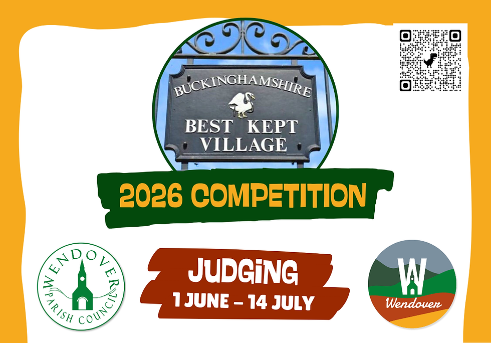 Poster for the Buckinghamshire Best Kept Village 2026 Competition