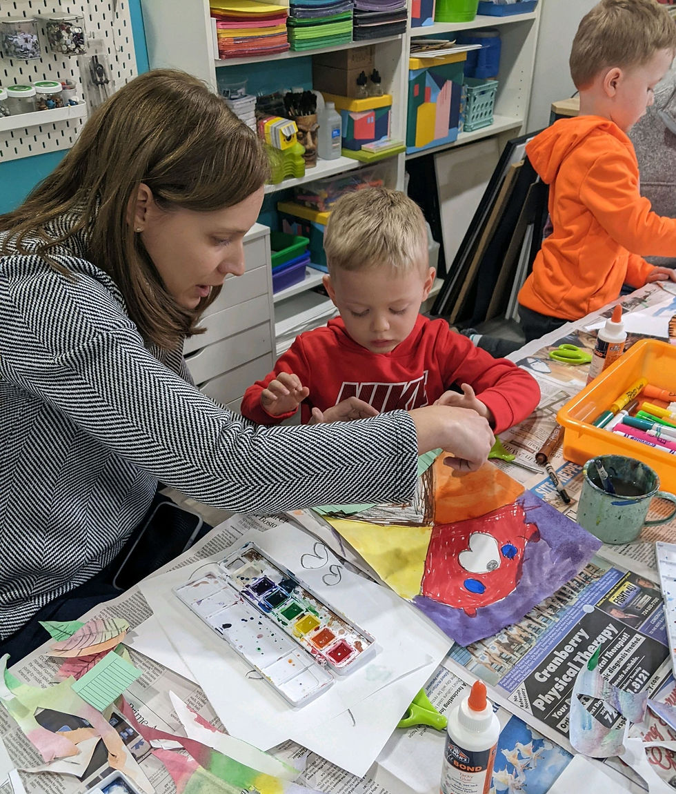 Preschool Art Class: Ages 2-4