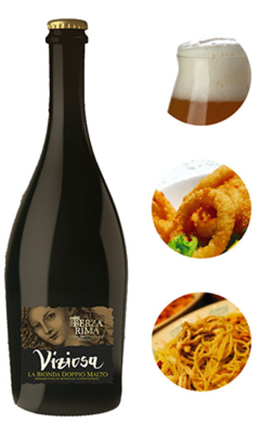 Miniatura: VIZIOSA BIRRA BIONDA DOPPIO MALTO (VIZIOSA Double Malt Blond Beer)