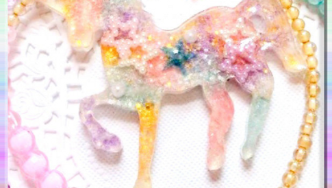 Galaxy/ Magical Unicorn Necklace