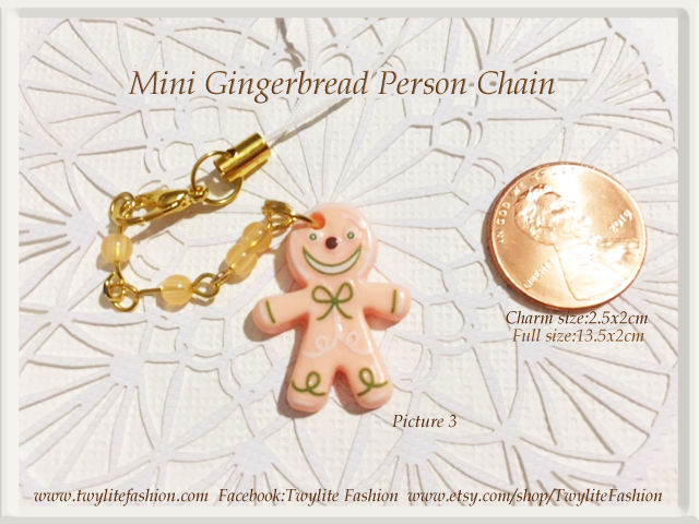 Thumbnail: Mini Gingerbread Person Chain