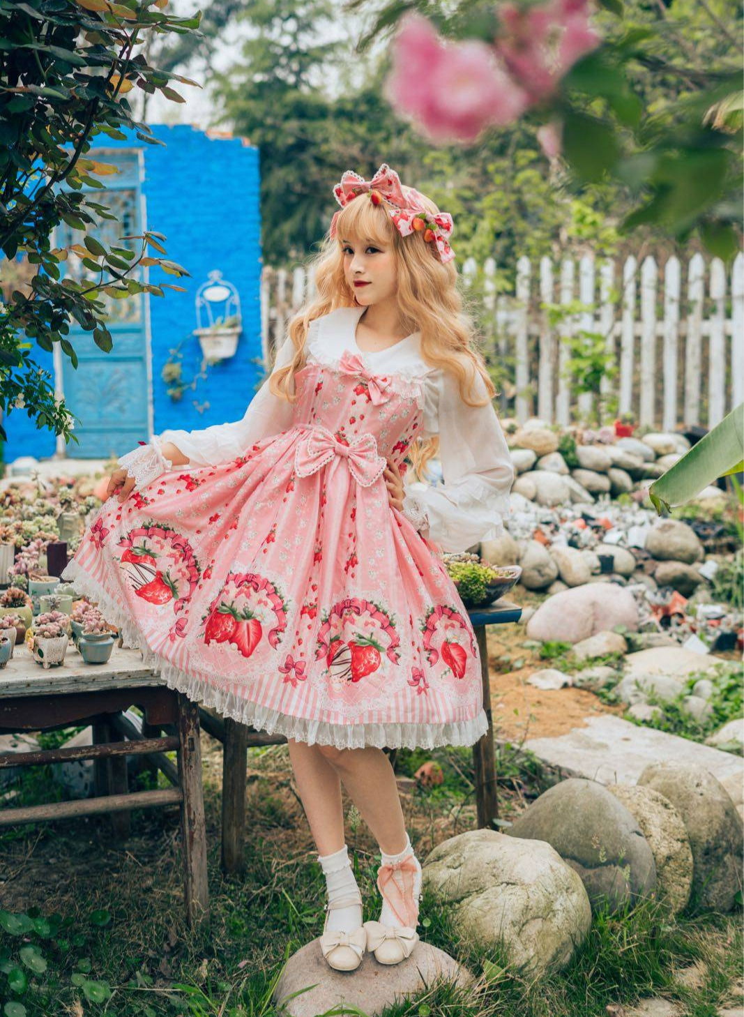 Strawberry Cream Puff - JSK