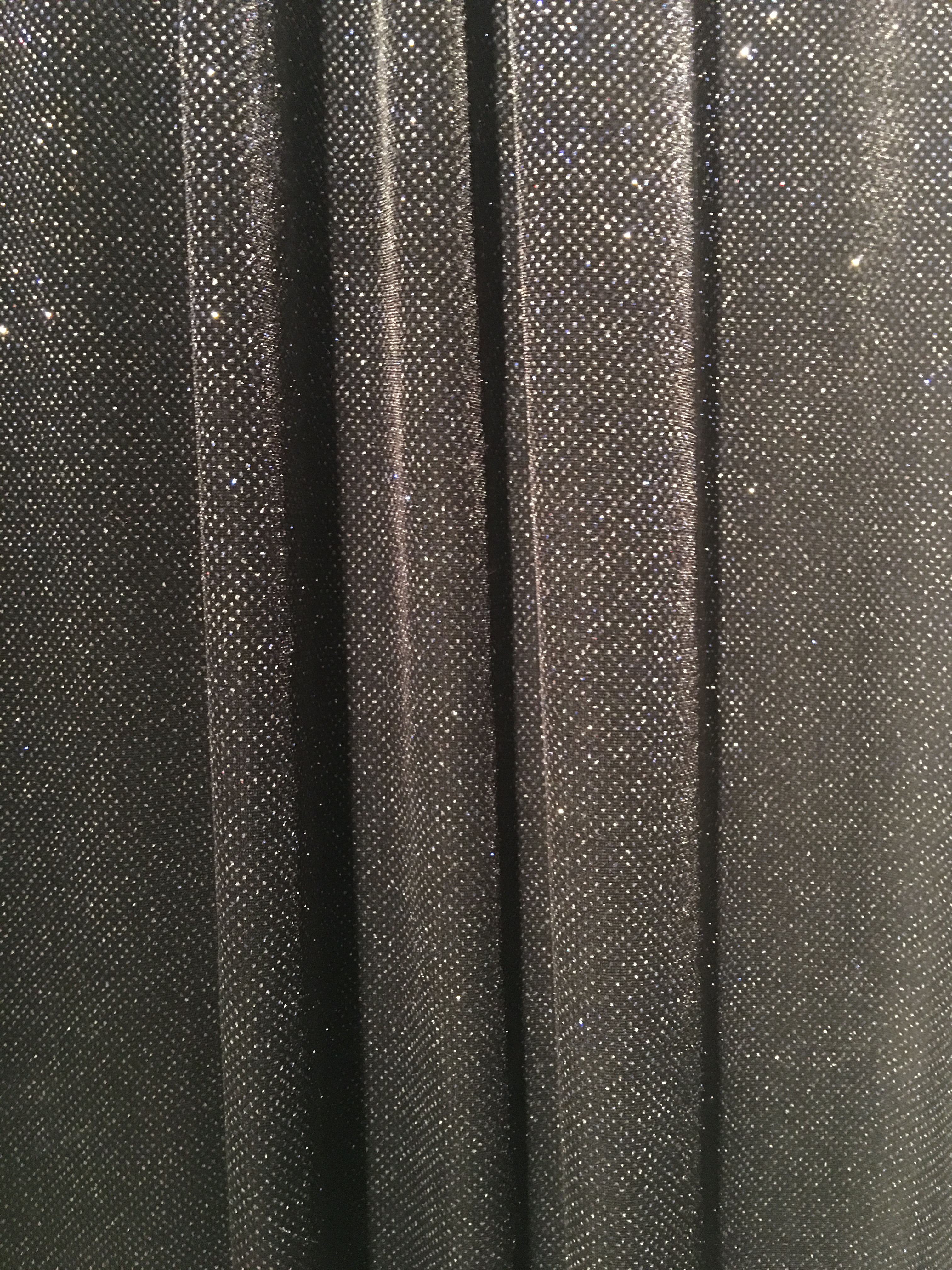 Black Small Reflective Sequin