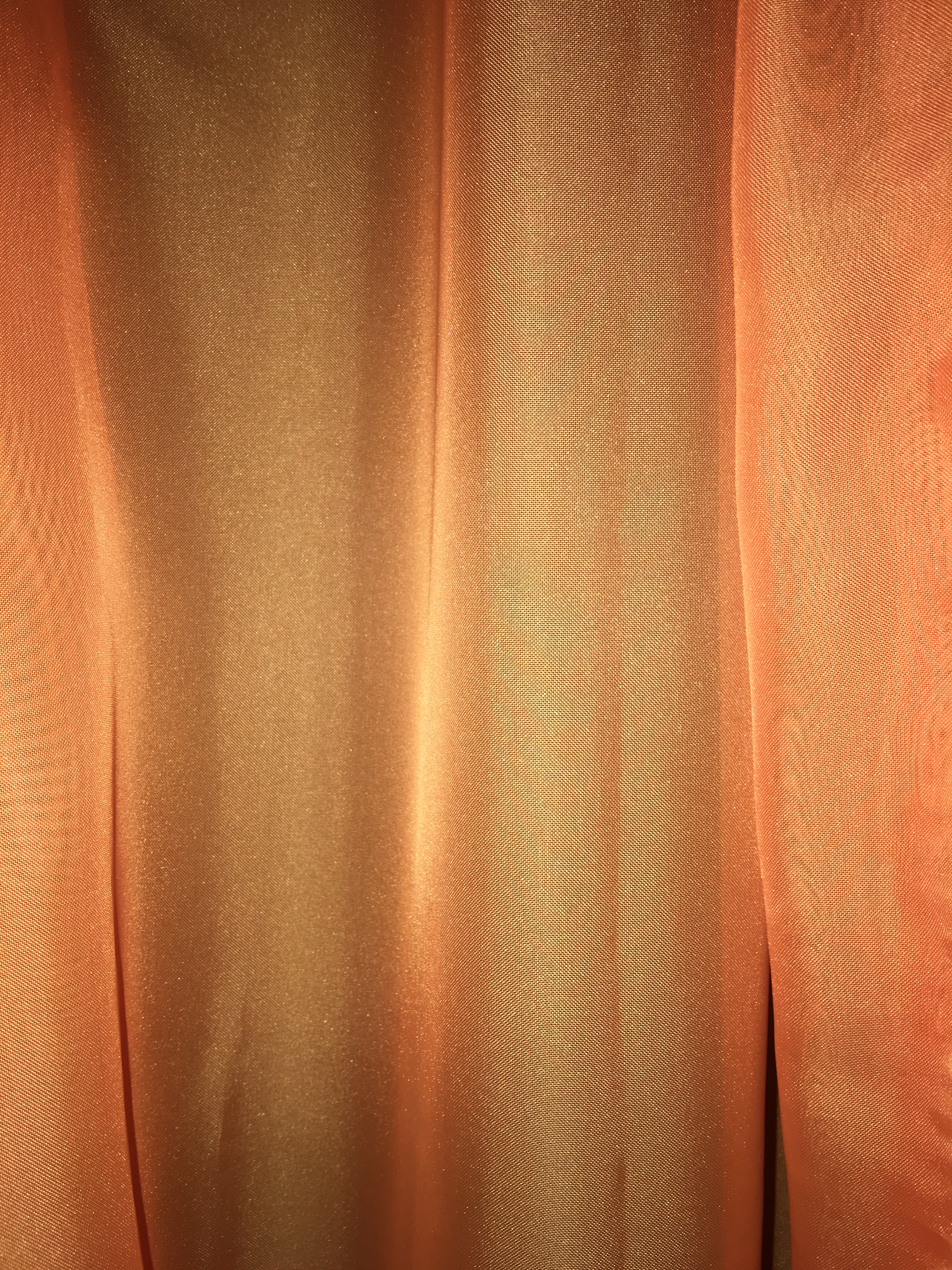 Light Orange Satin