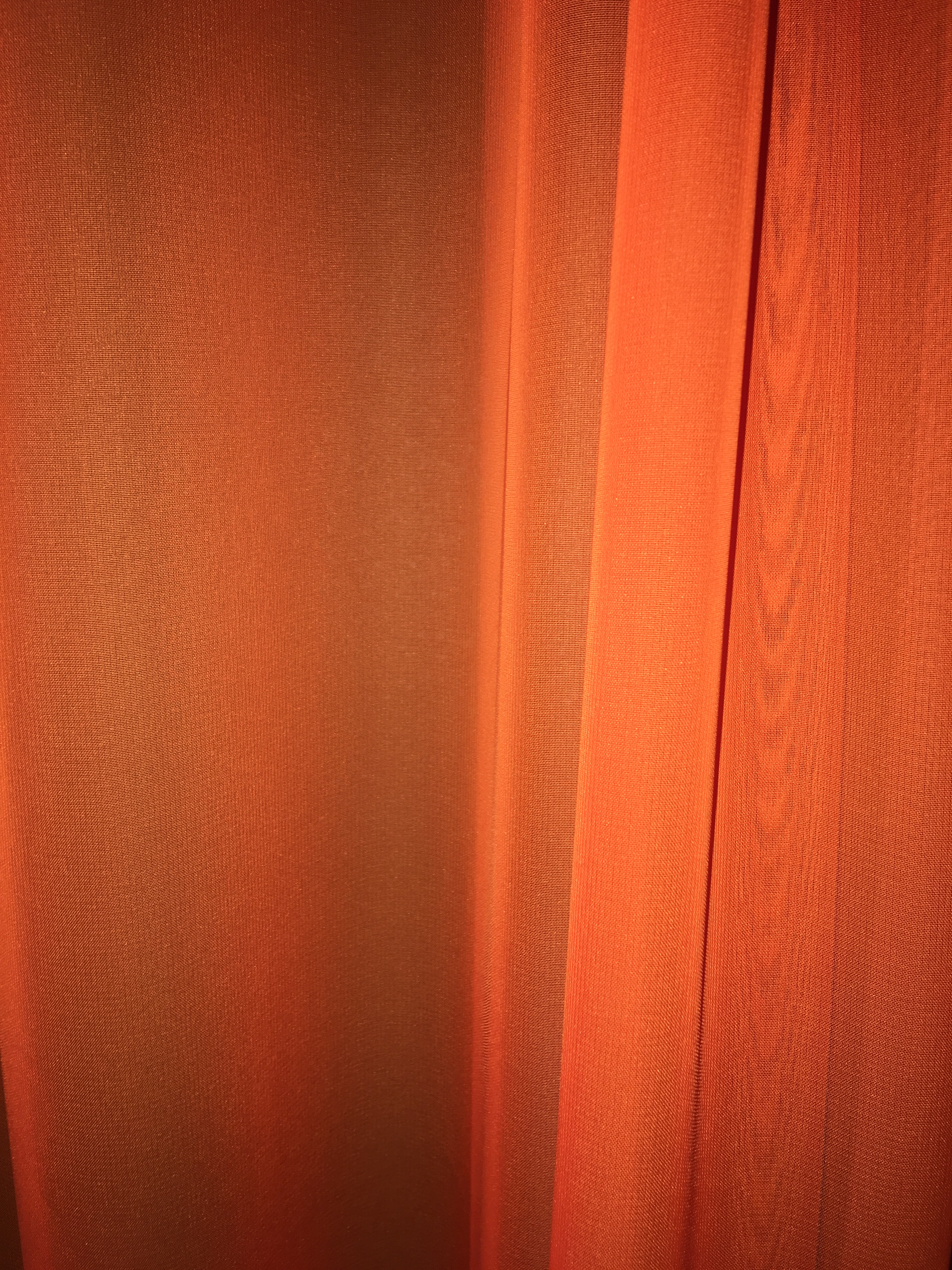 Dark Orange Satin