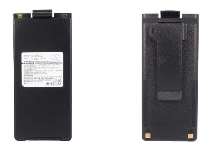 Thumbnail: Icom IC-F21 1800mAh 9.6V Replacement Battery
