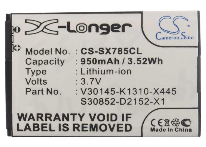 Thumbnail: Unify L30250-F600-C230 950mAh Replacement Battery