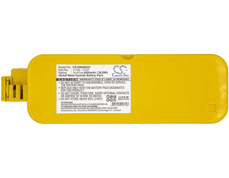 Thumbnail: iRobot Roomba 410 2000mAh Replacement Battery