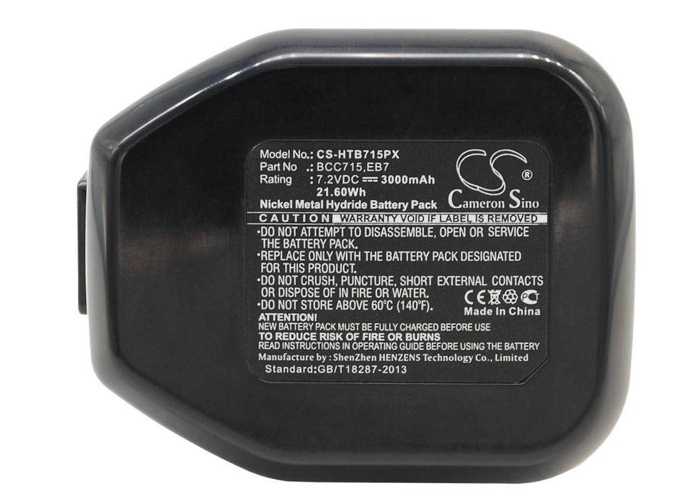 Thumbnail: Hitachi NR90GC Nail Gun 3000mAh Replacement Battery