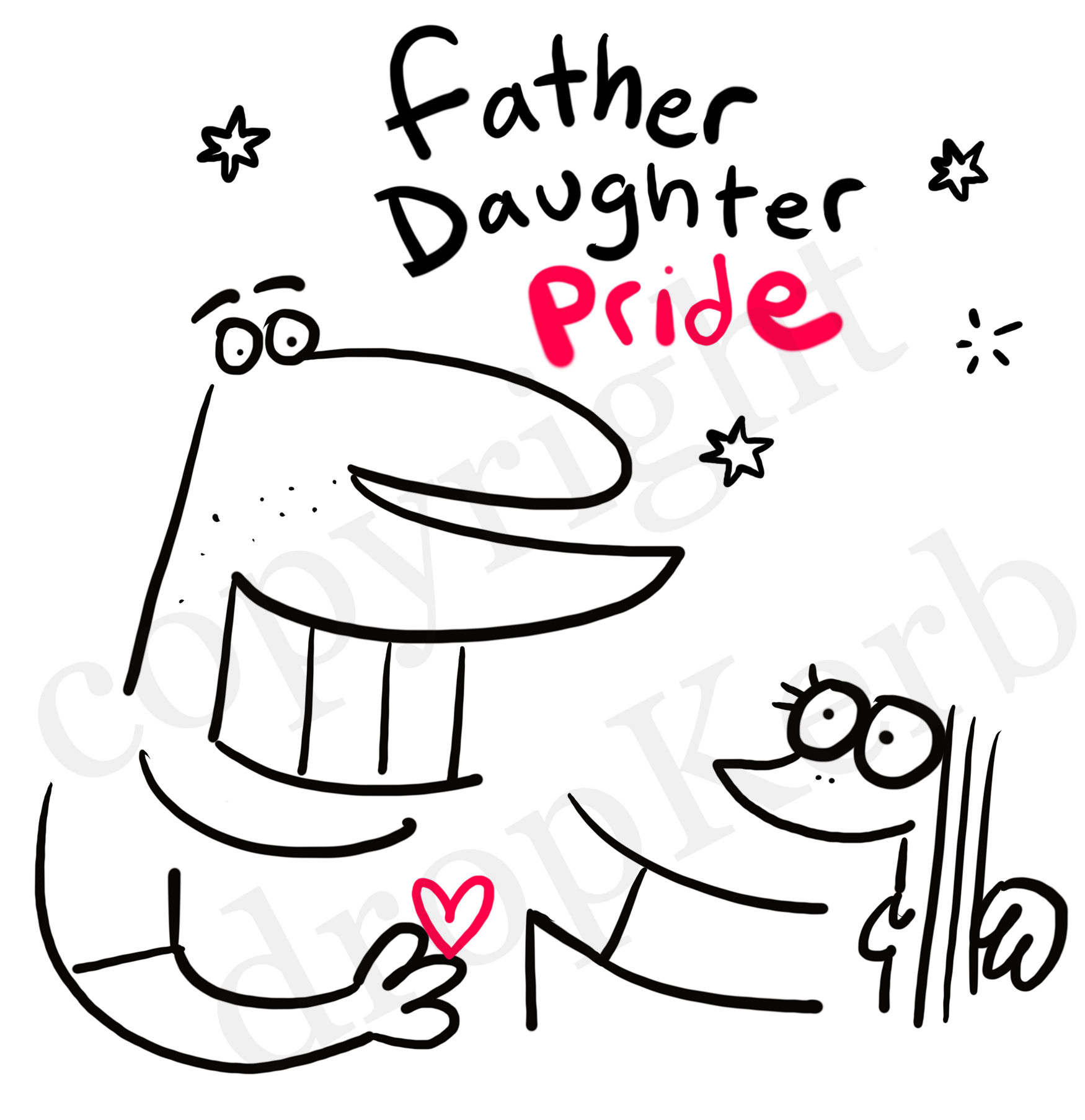 Father daughter pride