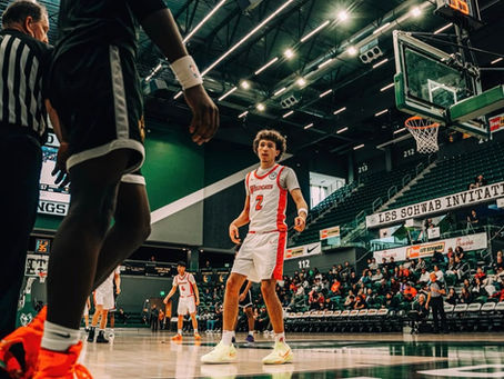 Dayton Jenkins Finishes the Les Schwab Invitational as the Leading Rebounder