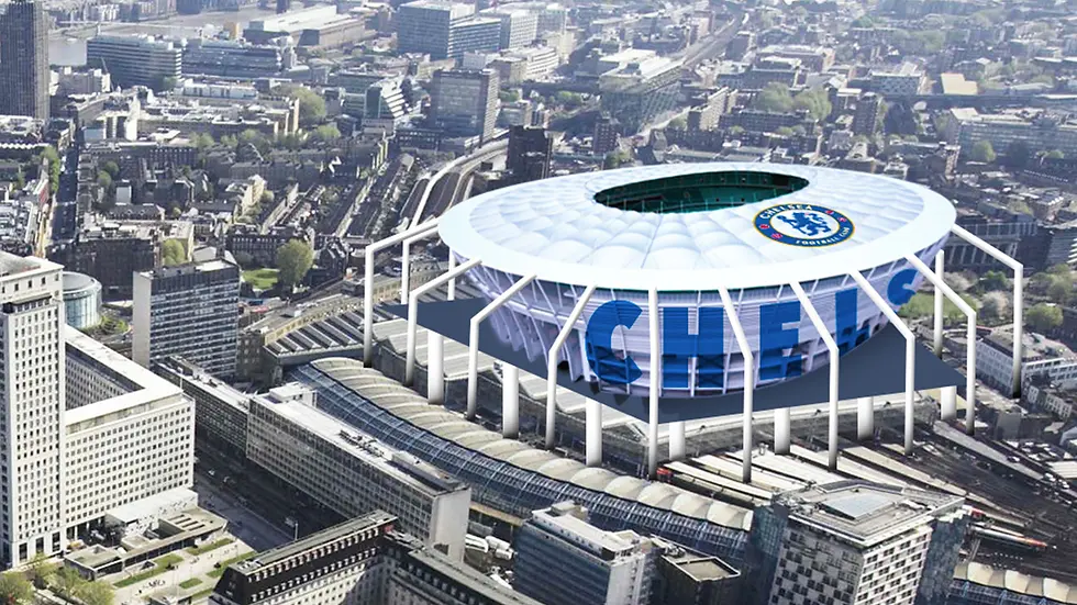 Historic plans for Chelsea’s proposed stadium moves and redevelopments.
