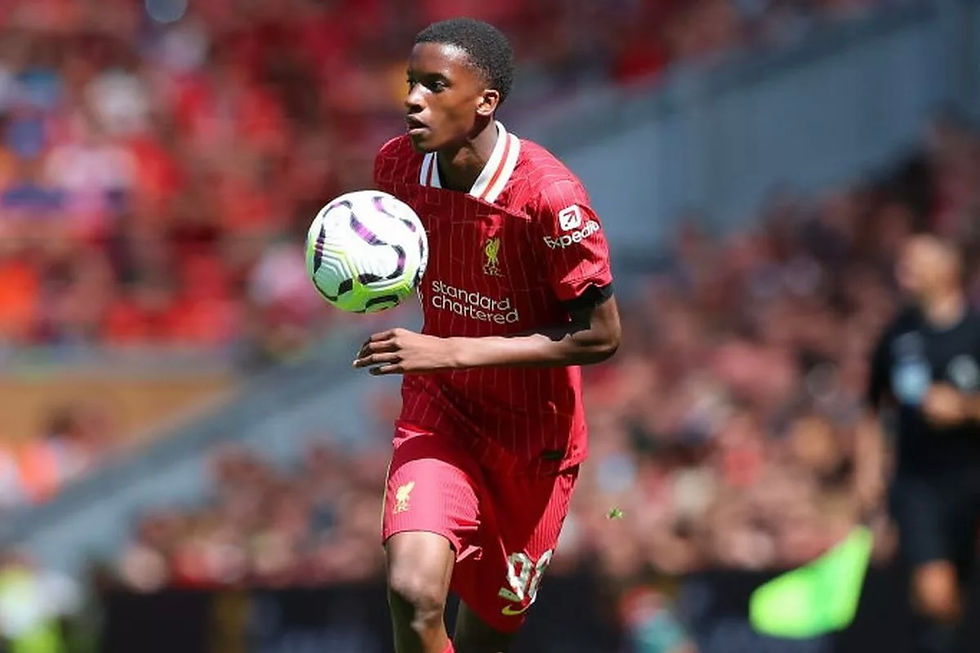 Trey Nyoni makes history as Liverpool’s youngest FA Cup player.