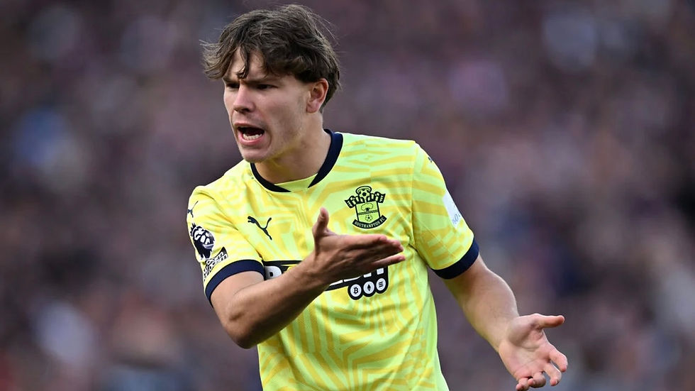Tyler Dibling, Southampton’s rising star, attracting major interest.
