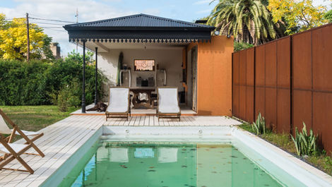 arquitectura de exteriores + piscina