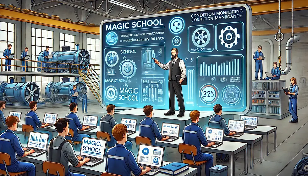 Magic School y chatbots personalizados en la Metodología ABC aplicados en el curso de Monitoreo de Condición y Análisis de Fallas