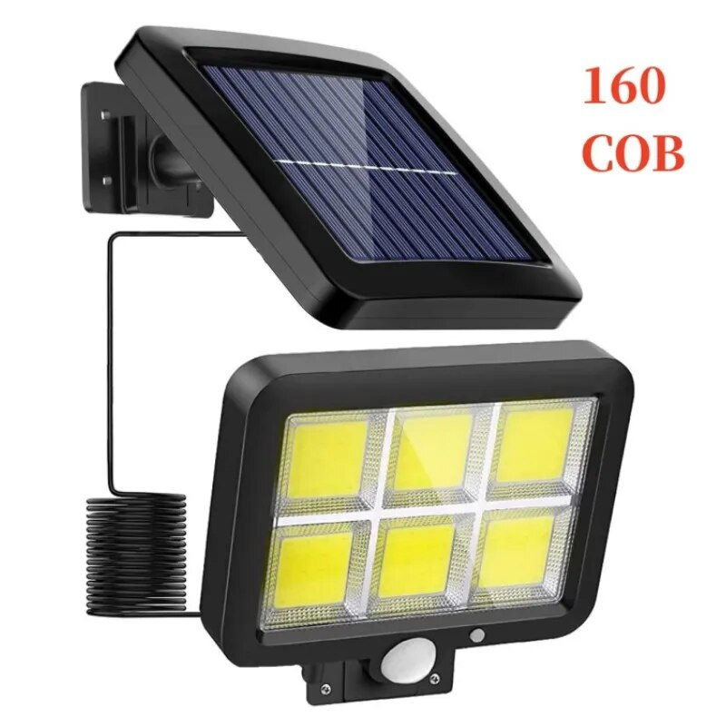Miniatiūra: Solar Lights Outdoor PIR Motion Sensor COB Solar Led Light Outdoor Waterproof 