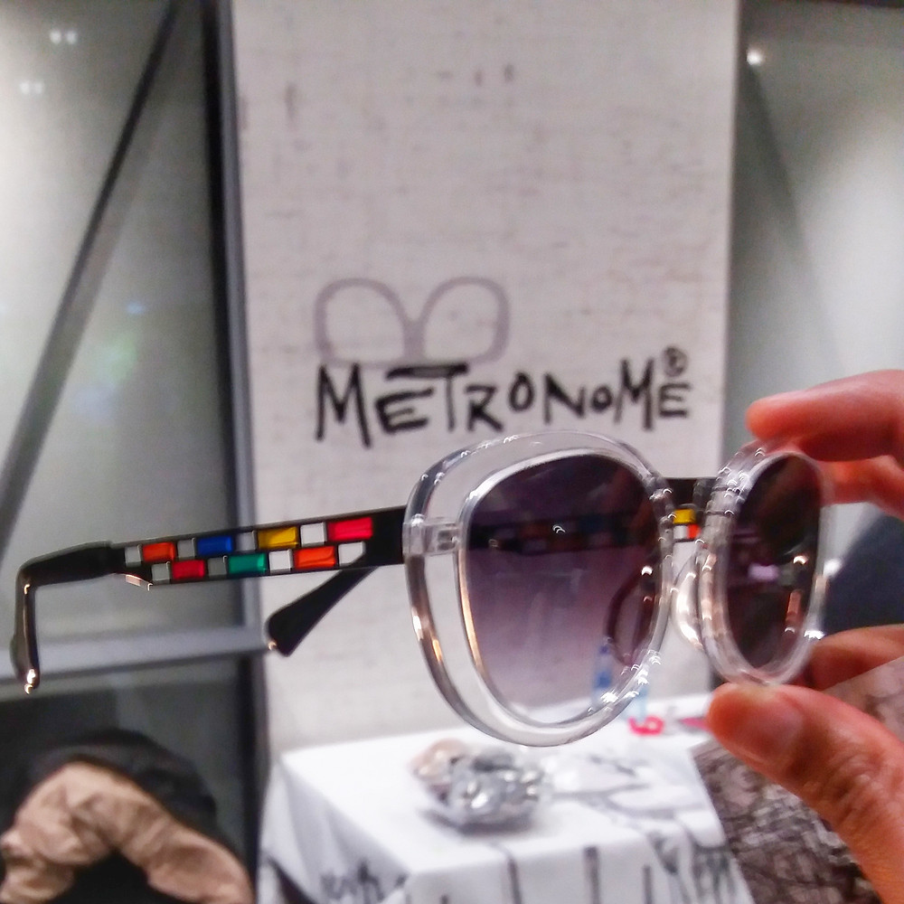 Stained glass eyewear by Metronome. Designer eyewear in Kings Heath Birmingham