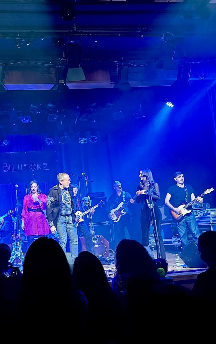 The Dilutorz on stage