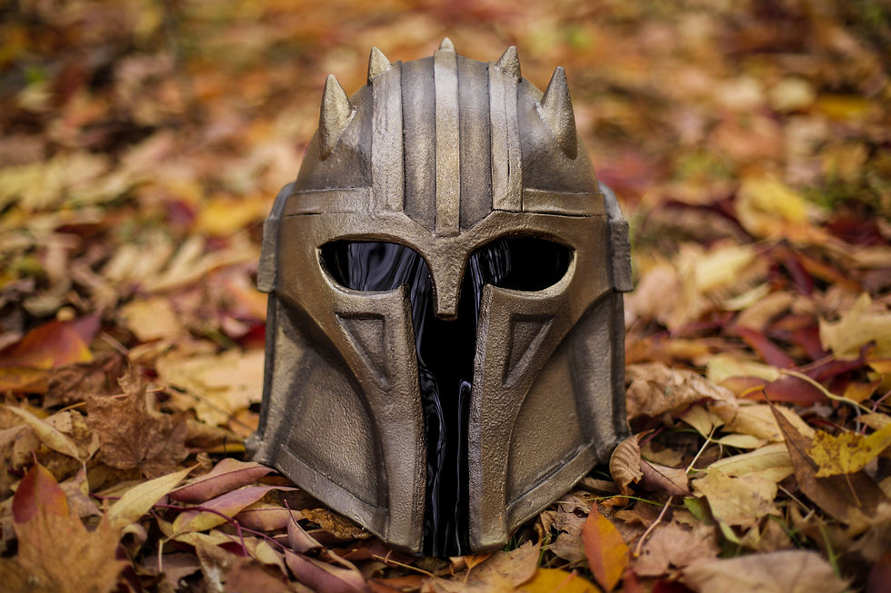 The Armorer costume Mandalorian helmet foam armor cosplay
