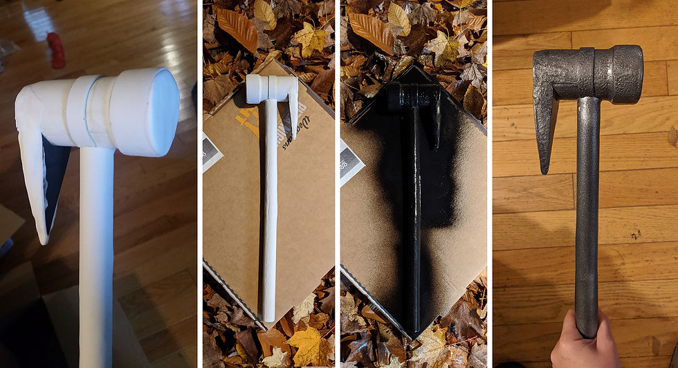 The Armorer costume Mandalorian helmet foam armor cosplay hammer