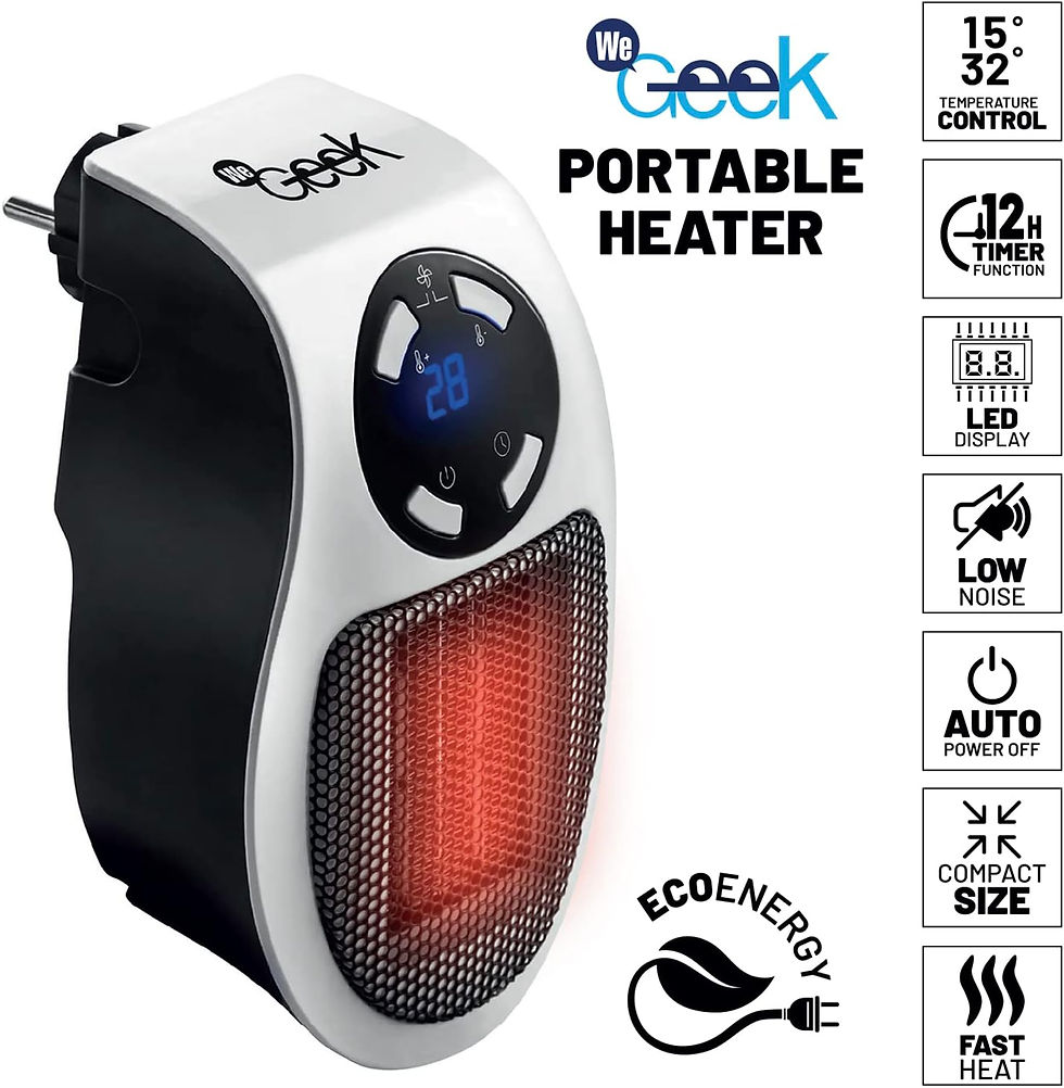 Miniatura: Mini RISCALDATORE elettrico