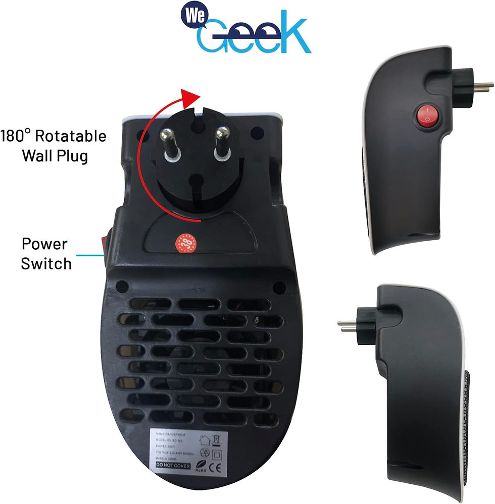 Miniatura: Mini RISCALDATORE elettrico