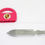 Thumbnail: Pink Car Key Shape Ballpoint Pen New Special Gift Pen 0.7 MM Black Refill