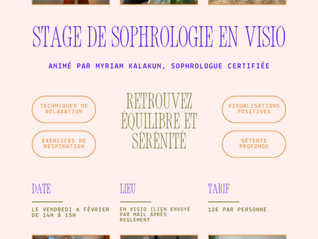 SEANCE EN VISIO DE CHEZ VOUS