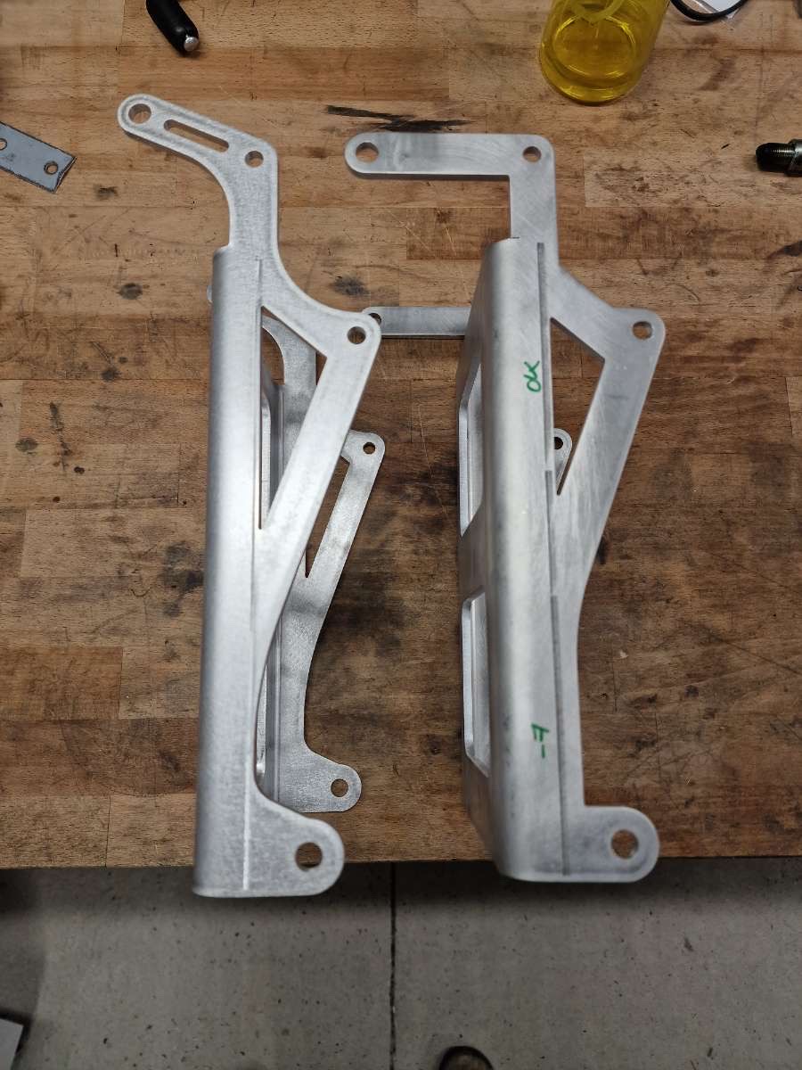 Support moteur en fabrication