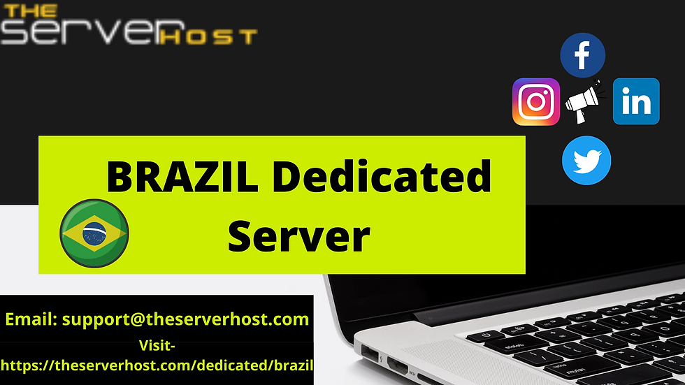 Brazil Dedicated Server with cPanel | by TheServerHost
