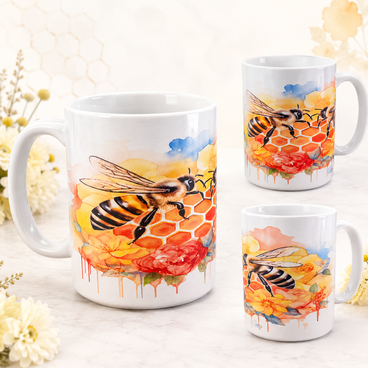 15 oz Bee Mug