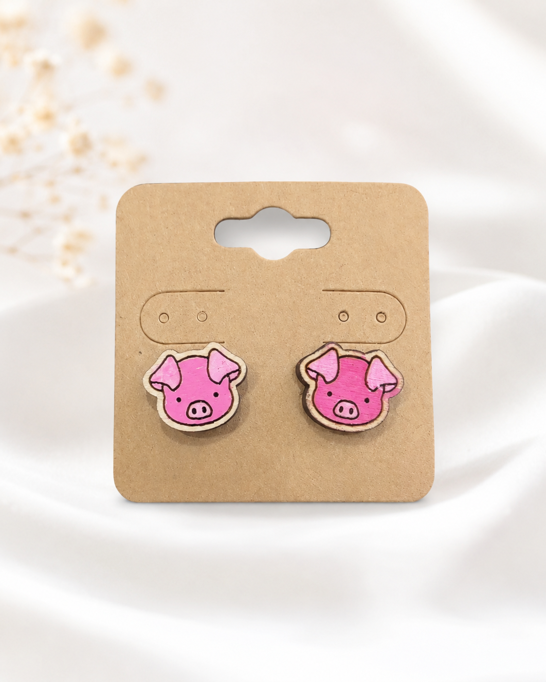 Pig Earrings