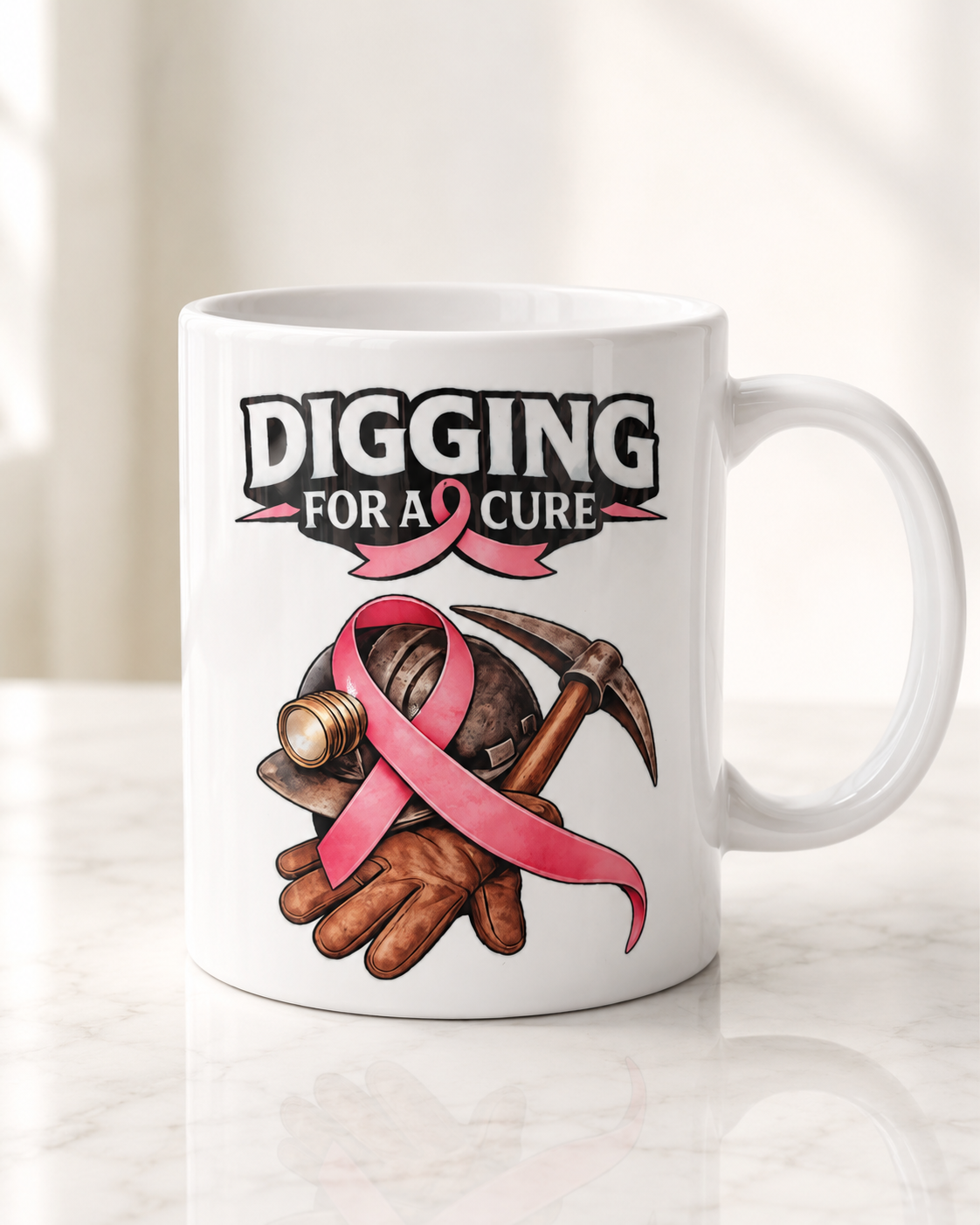 15 oz Digging for a Cure