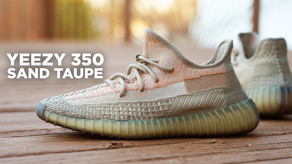 Thumbnail: Adidas Yeezy Boost 350 V2 Sand Taupe poster