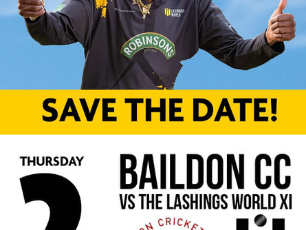Baildon v Lashings - Thursday 2nd July 2026