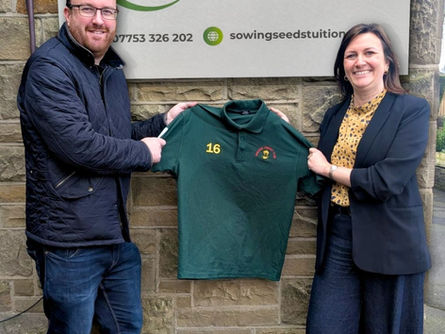 Sponsorship deal struck with Sowing Seeds