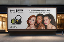 L'Oreal - HIP - Billboard Mockup