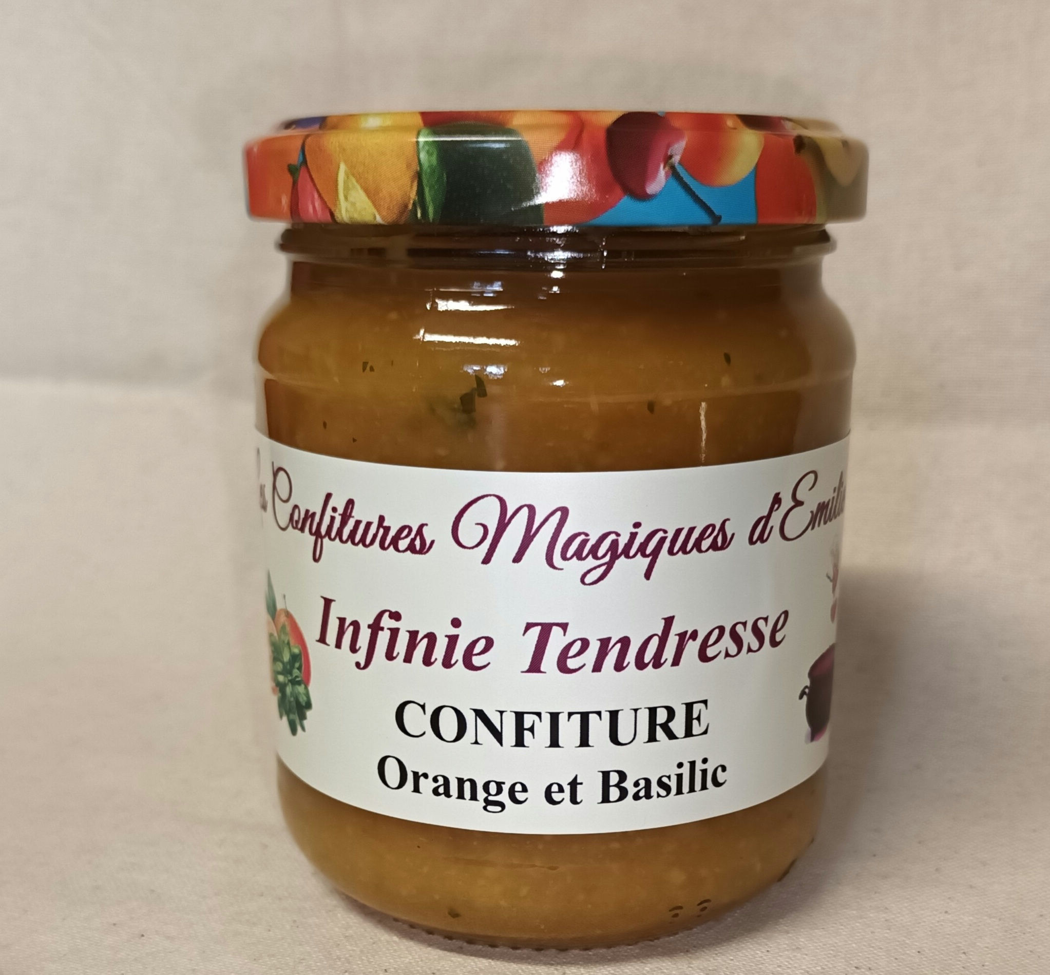 Confiture Orange Basilic