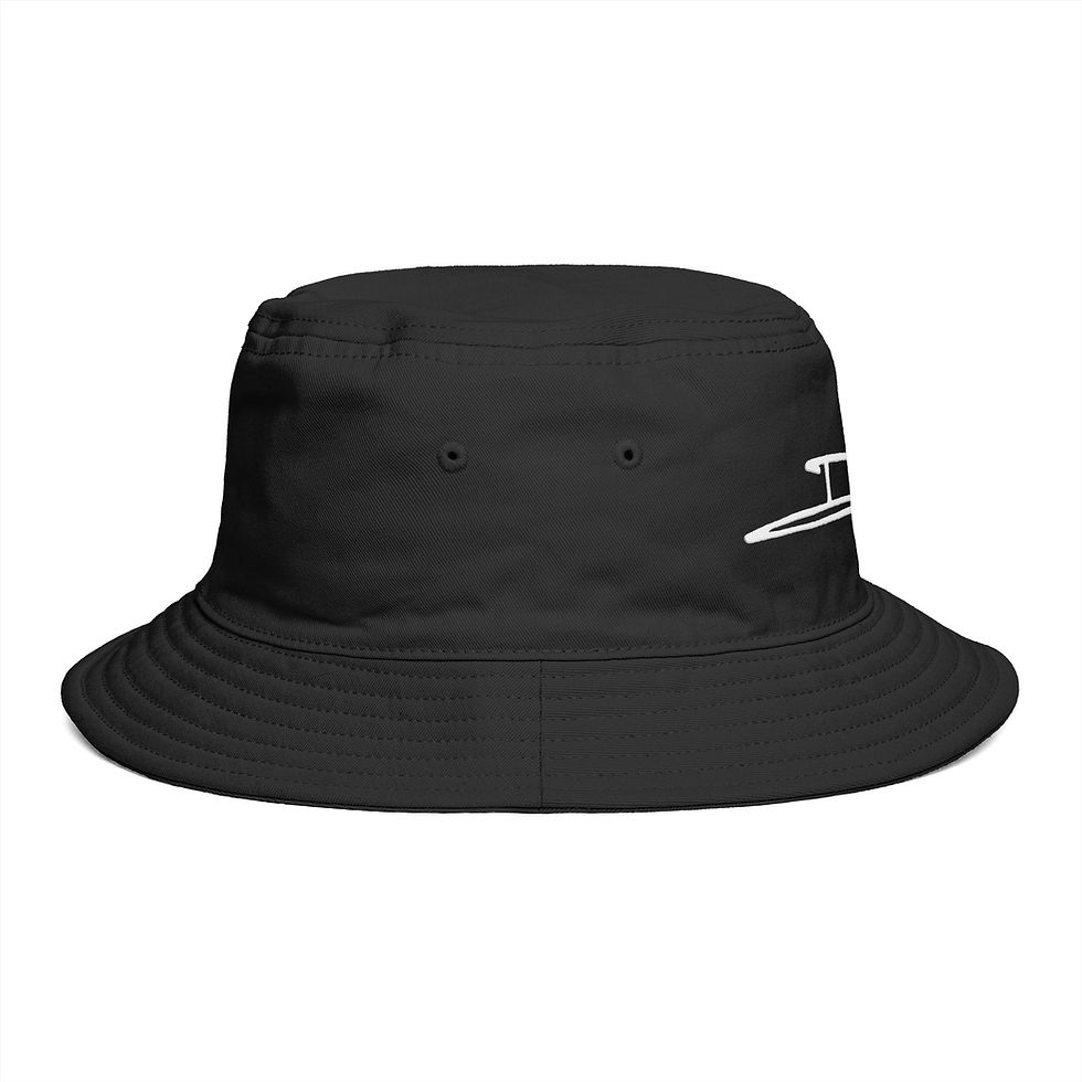 Thumbnail: DFC Signature Bucket Hat — Minimal Script Logo Summer Hat