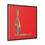 Thumbnail: Champagne Celebration on Canvas (Red Background x Black Frame)